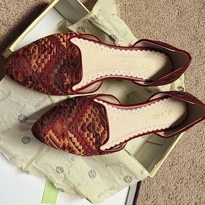 Red Tapestry Flats by Restricted